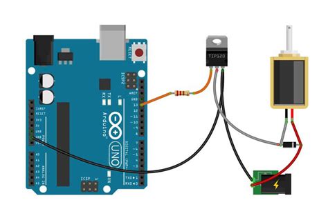 arduino solenoid valve|tip120 solenoid valve arduino projects.